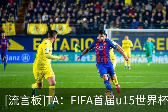 [流言板]TA：FIFA首届u15世界杯顺利举办；俄罗斯回归+各方对此不满